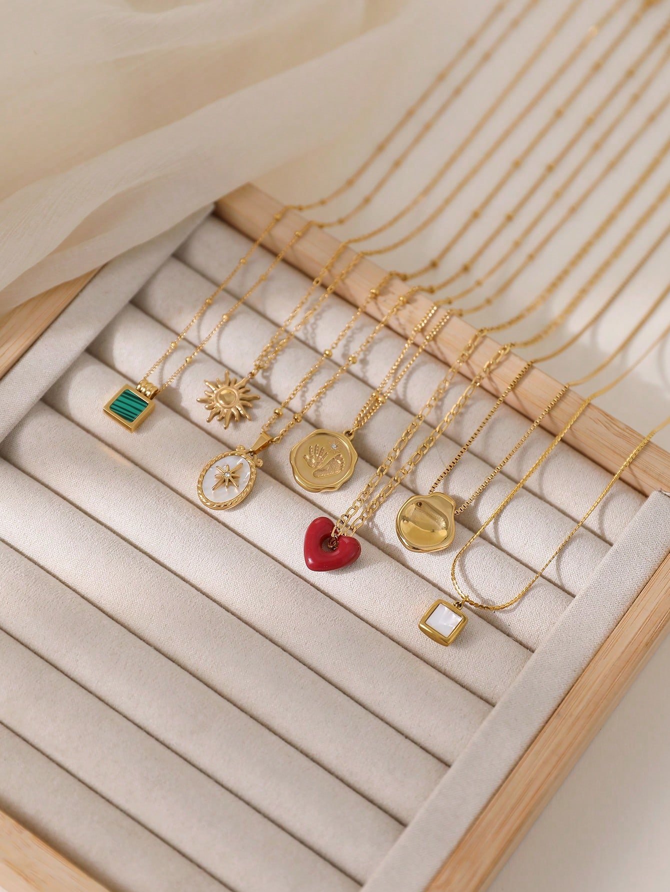 Collier Polyvalent Plaqué Or – Image 4