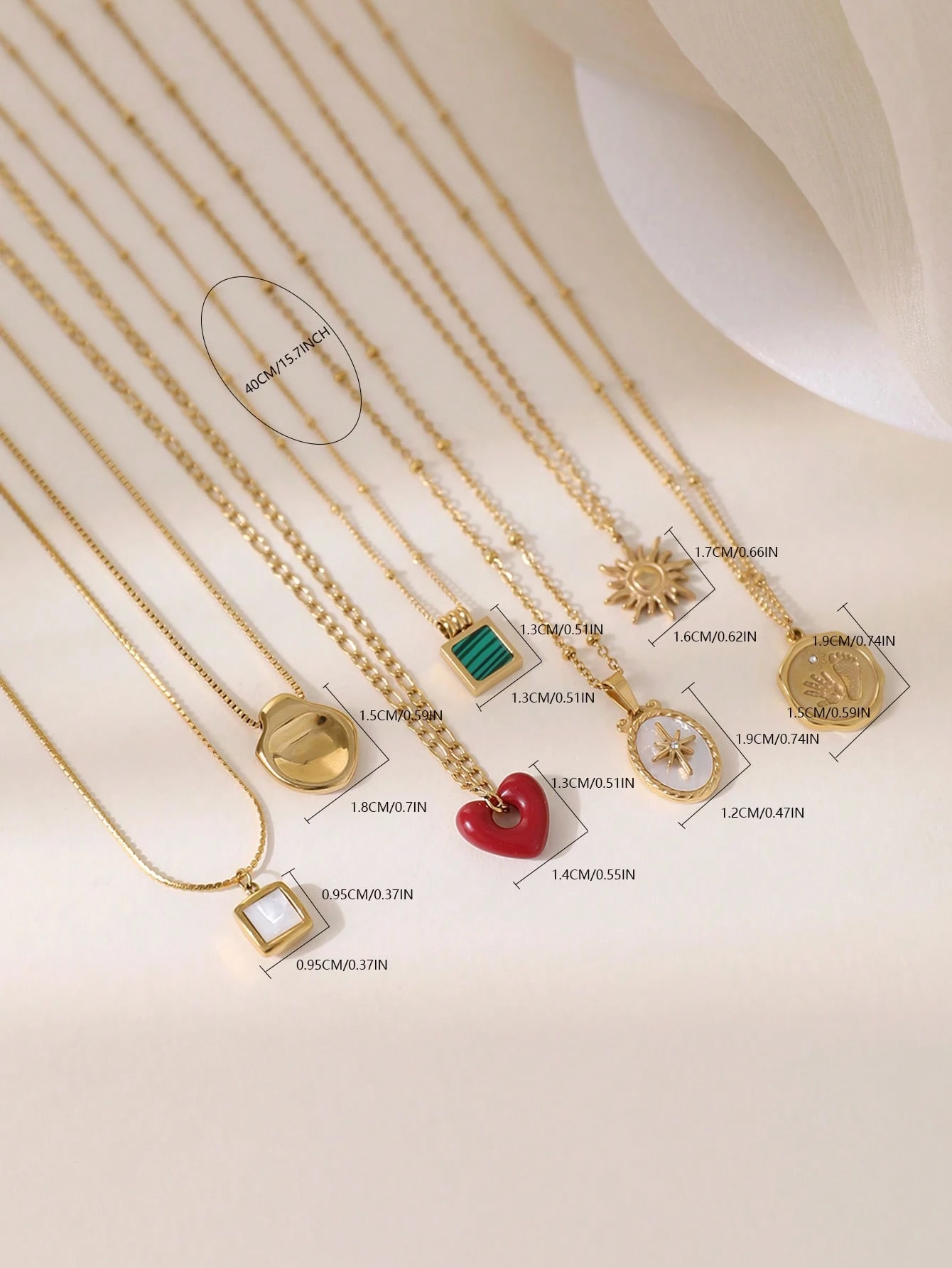 Collier Polyvalent Plaqué Or – Image 20