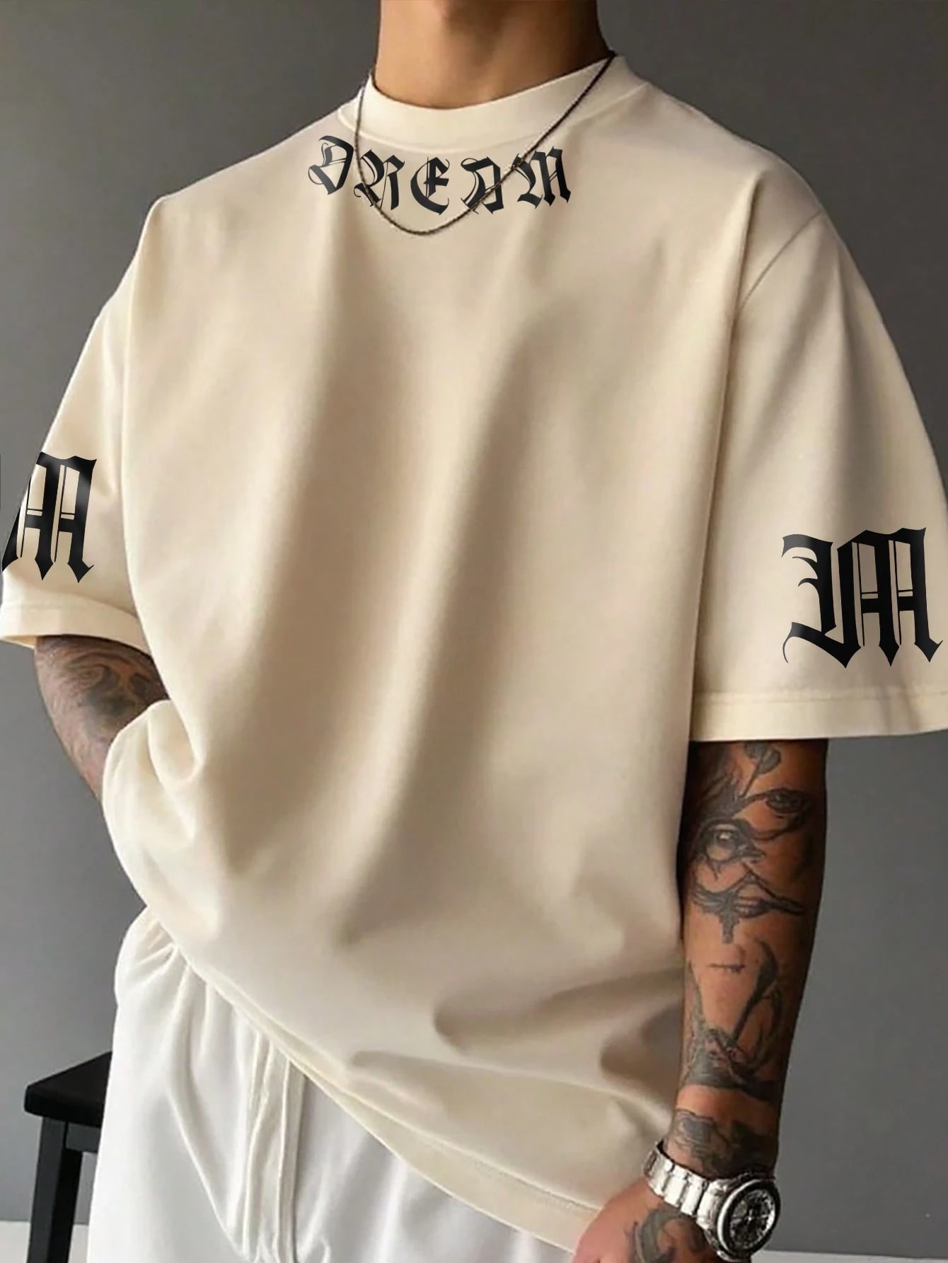 T-shirt Décontracté à Manches Courtes